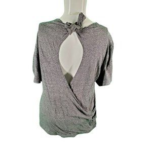 A.L.C. Keyhole Cut-out Back Tunic T' Gray Sz M